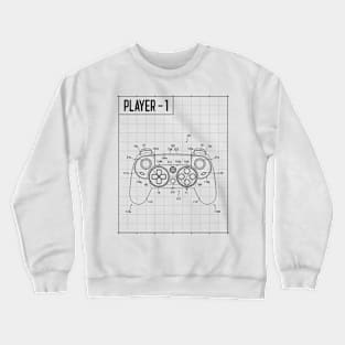 Controller Print Crewneck Sweatshirt